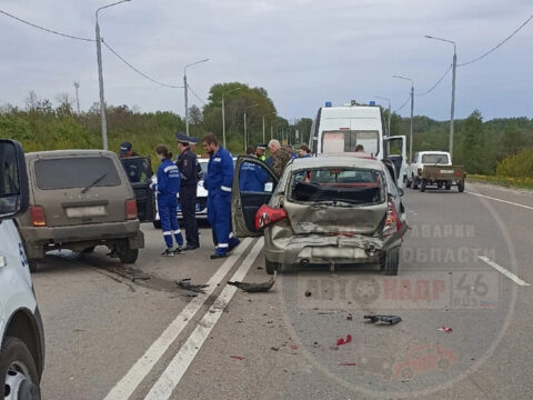 В ДТП на объездной Курска ранен 63-летний водитель «Нивы» Новости Курска 